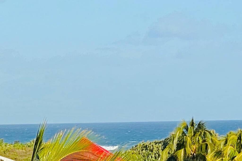 Studio vue sur mer hôtel le Manganao Saint-Francois  Extérieur photo